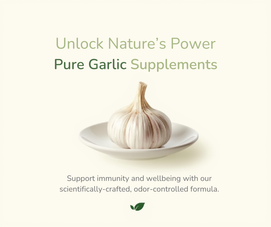 Aged Garlic Extract  | Pure SAC Antioxidant | 100% Odourless & EU Quality